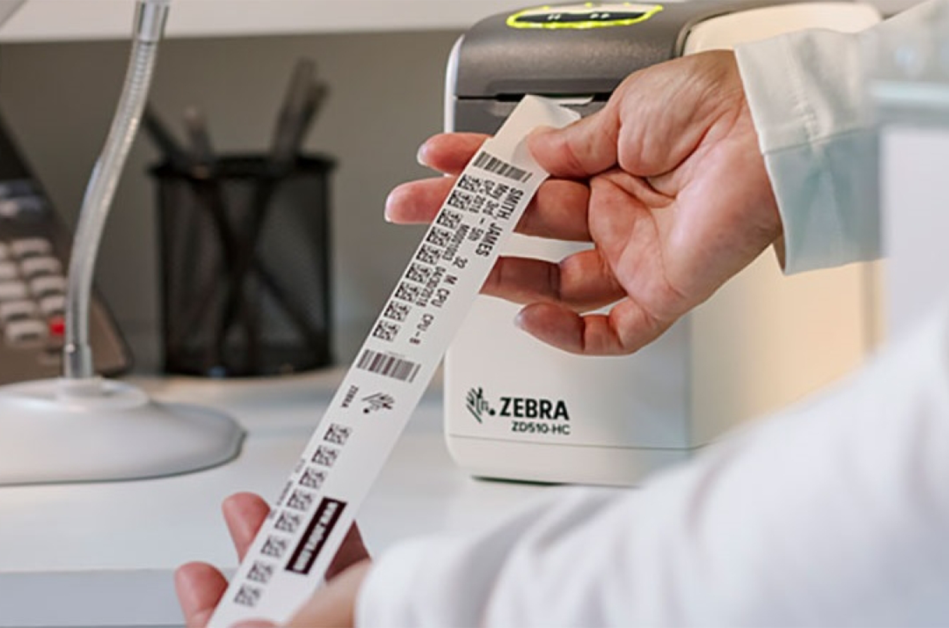 Barcode and wristband printers